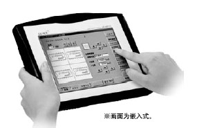 在制造現(xiàn)場(chǎng)可以立即使用的觸摸屏式控制臺(tái)