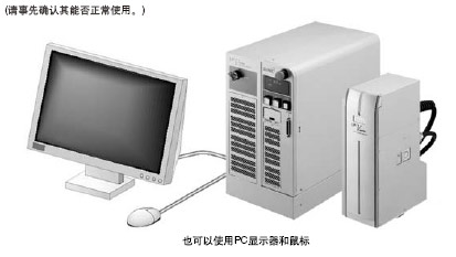 用市面銷售的顯示器和鼠標(biāo)也可以進(jìn)行操作