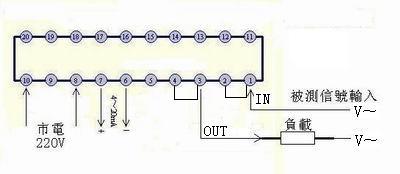�x�����������Դ��220V�r(sh��)�ĽӾ�ʾ��D